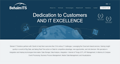 Desktop Screenshot of behaimits.com